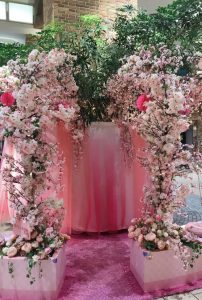 室内でお花見